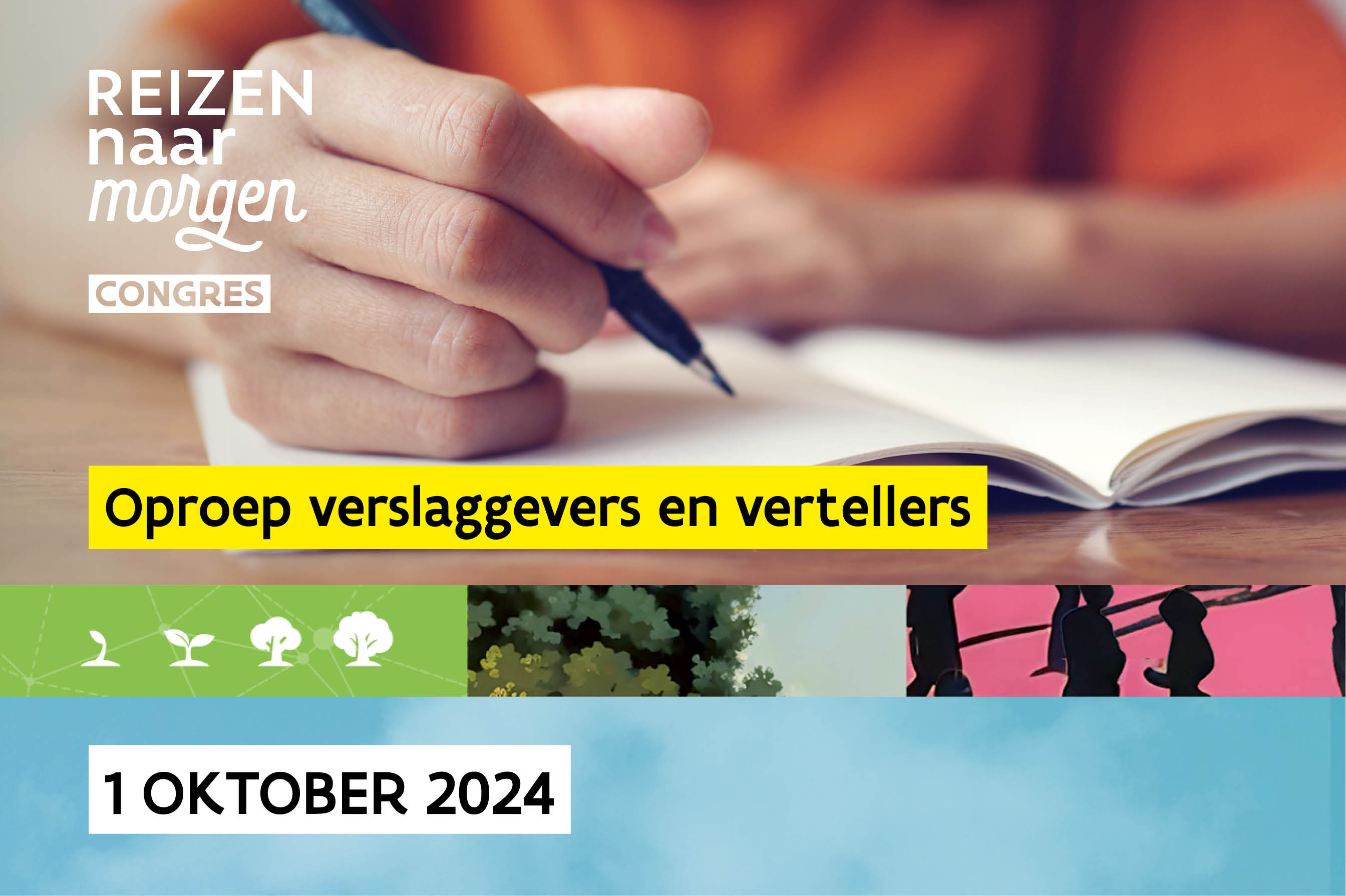 Reizen naar Morgen-congres - oproepverslaggevers en vertellers