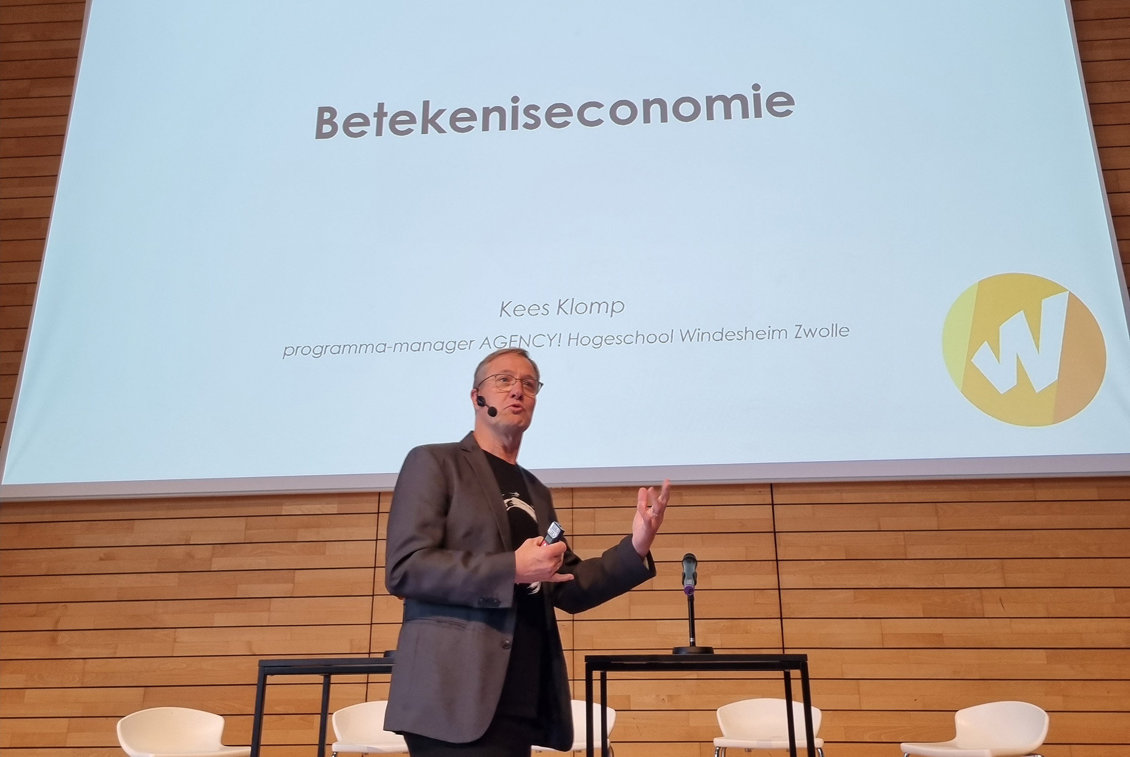 Reizen naar Morgen-congres betekeniseconomie Kees Klomp